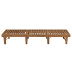 Transat pliable en bois d'Acacia