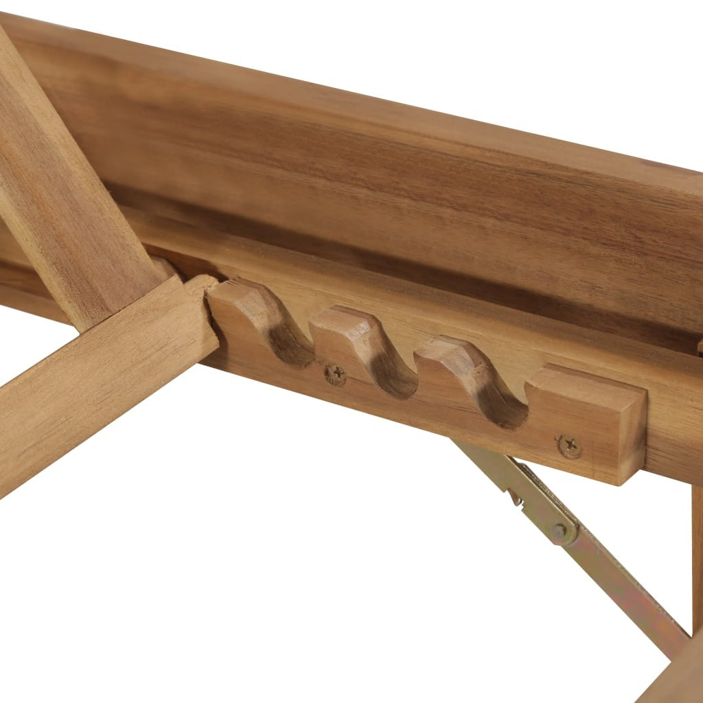 Transat pliable en bois d'Acacia